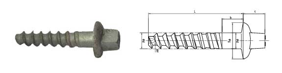 3V sleeper screw