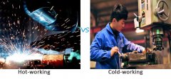 Comparison of rail components process – cold-working and hot working