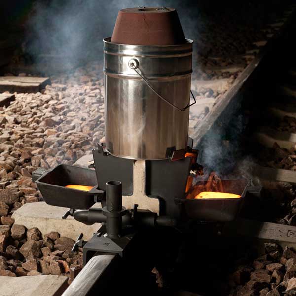 Crucible installation
