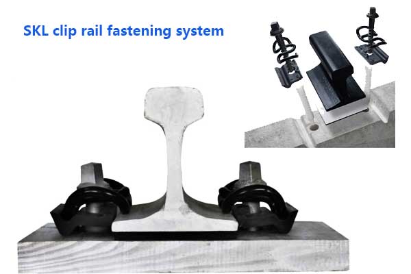skl rail clip fastening system