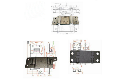 casting rail tie plate