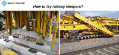 how to lay concrete railway sleepers