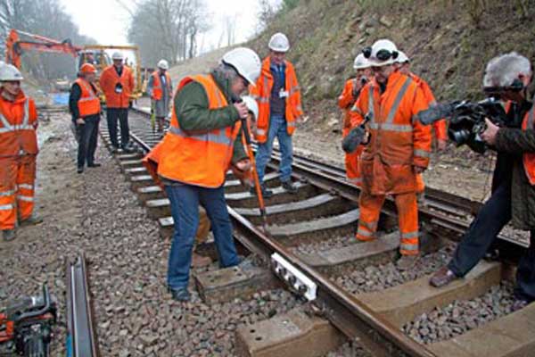 railway fish plate maintenance