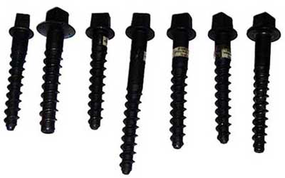 railroad screw spikes