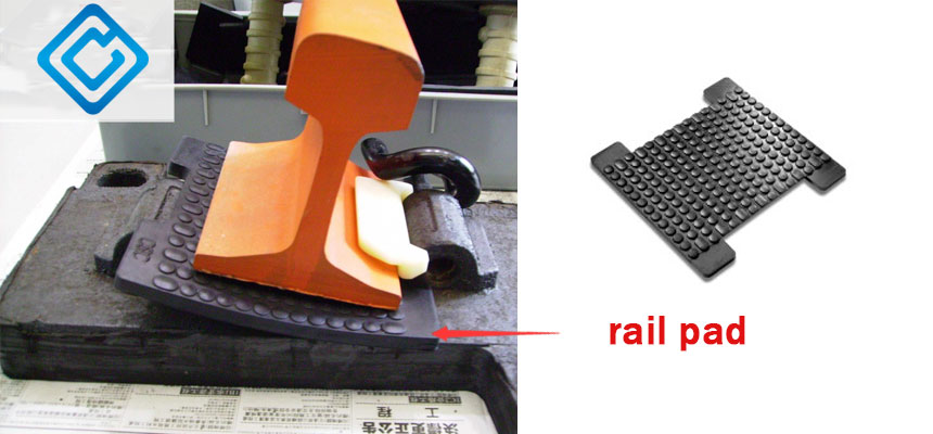 rubber rail pad