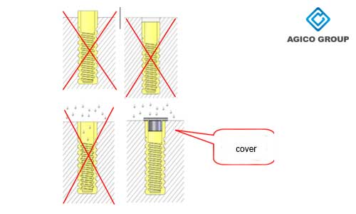 Rail Plastic dowel