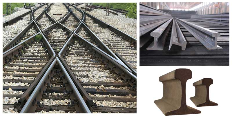 Steel Rail of Different Standards for Railway Track